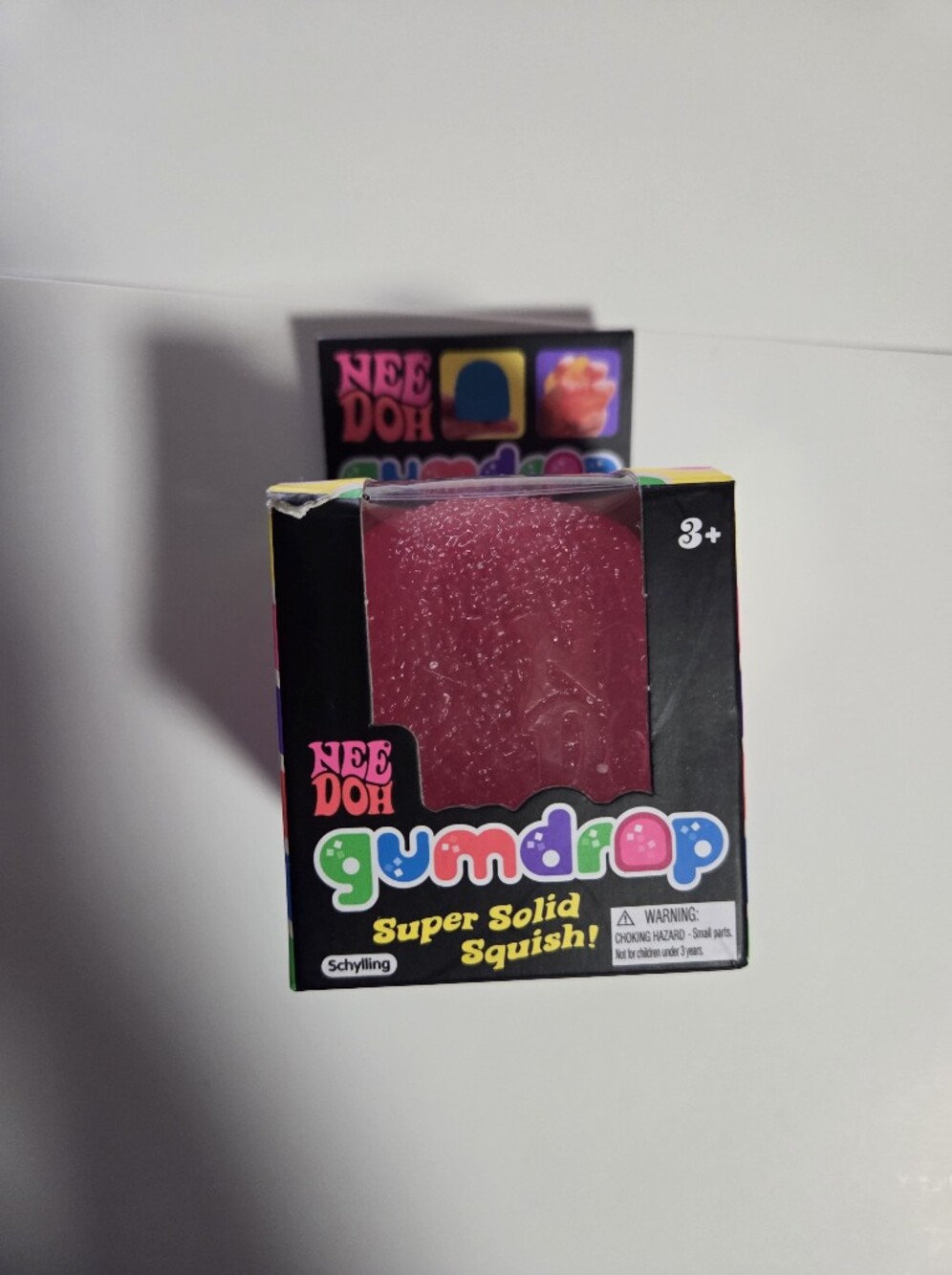 Needoh Gumdrop Super Solid Squish - Hot Pink